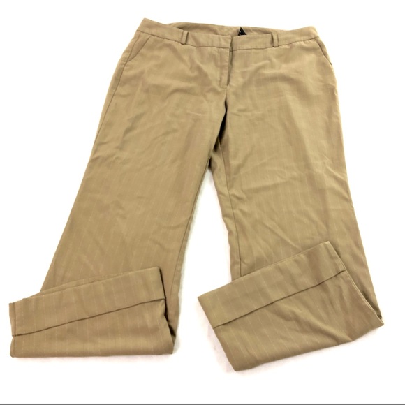 New York & Co. Women’s Tan Dress Pants 14 - Picture 1 of 6